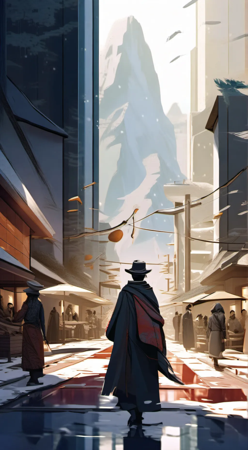 ai character: titan tv x speaker background