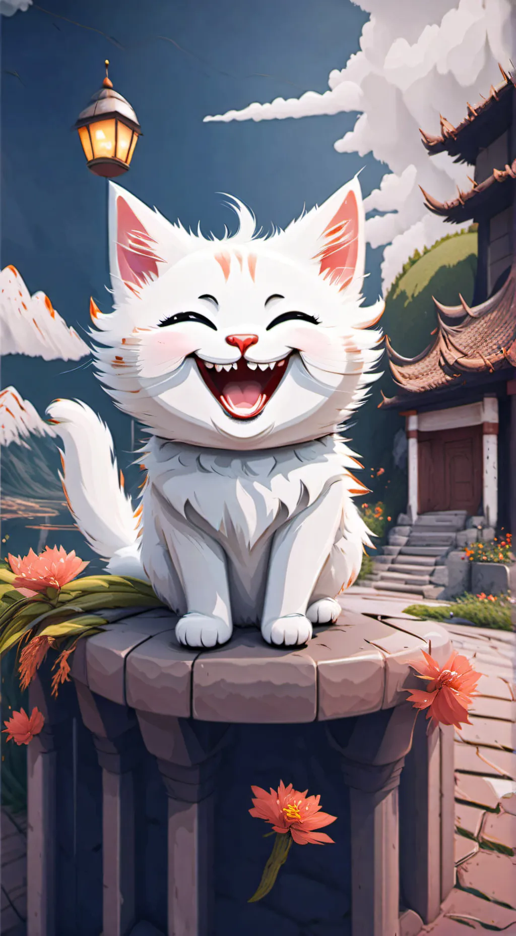 ai character: Wenda background