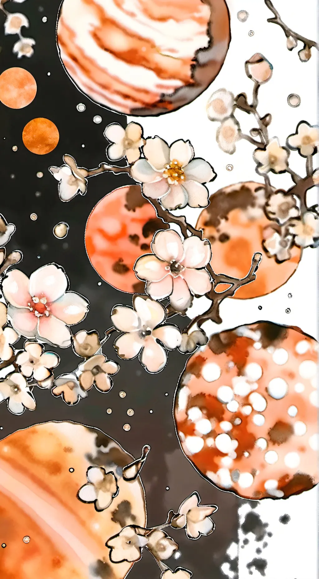 ai character: Neptune X Uranus background