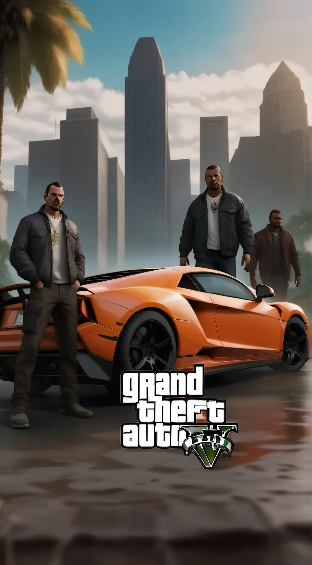 ai character: GTA V background