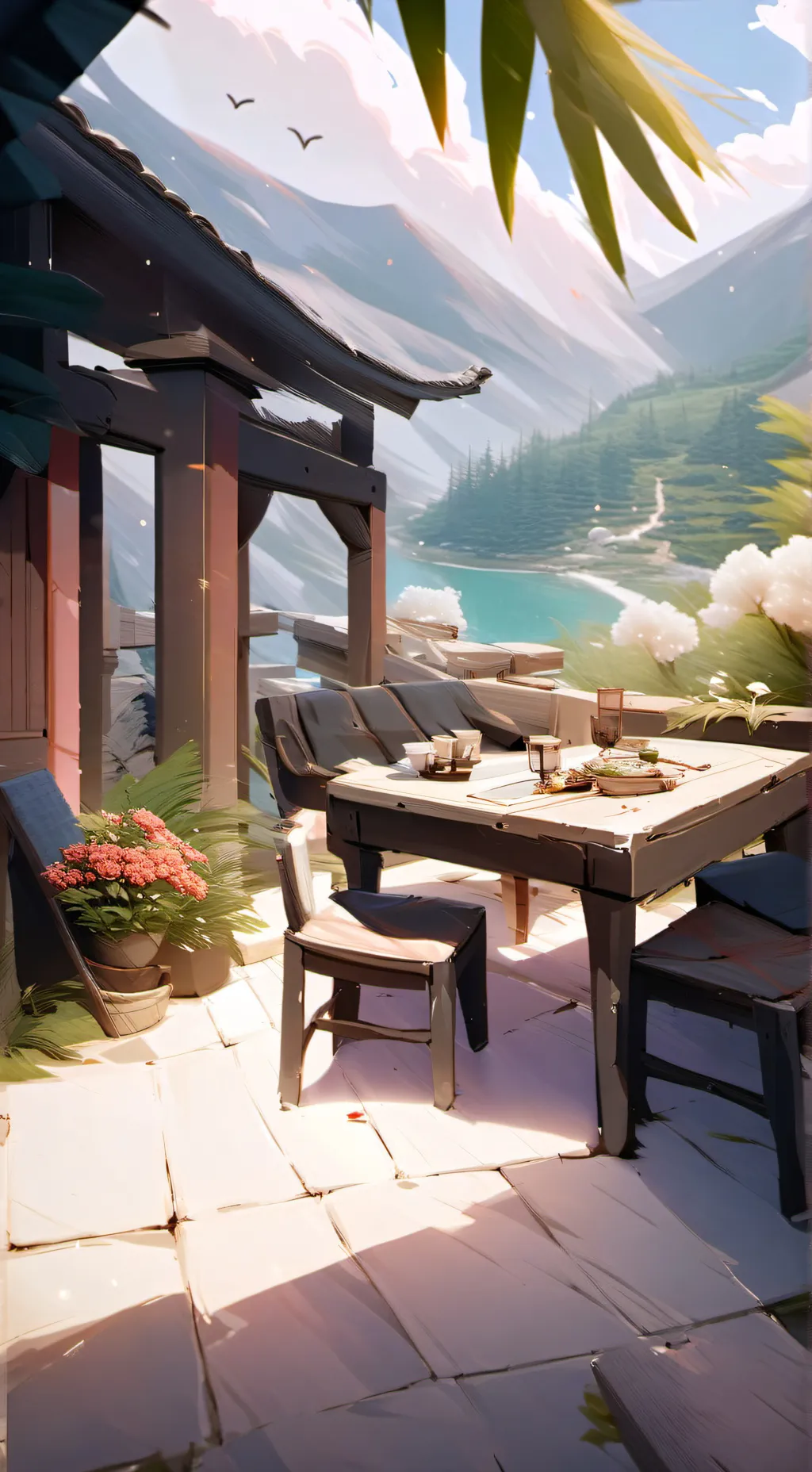 ai character: Denki Kaminari background