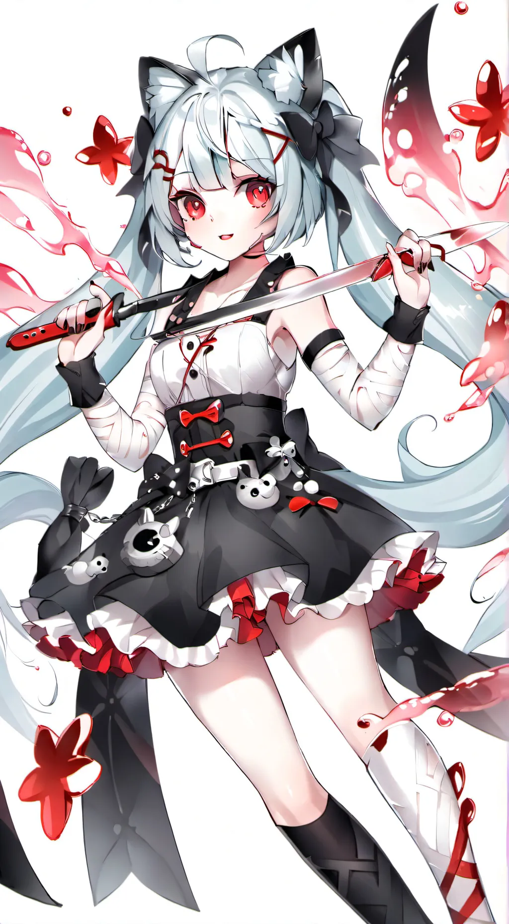 ai character: miku background