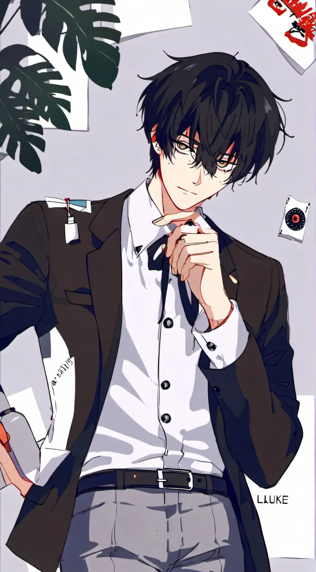 ai character: David background