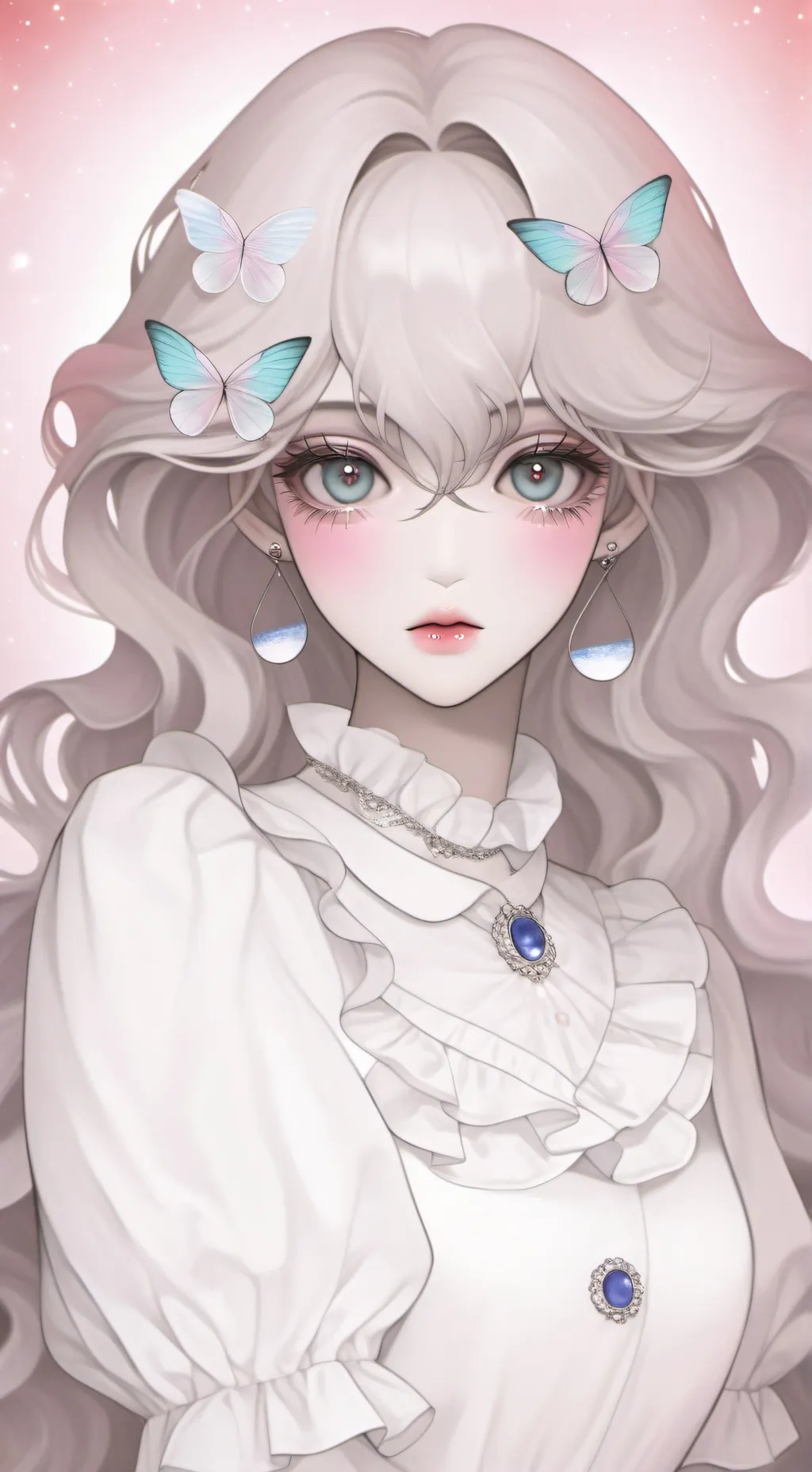 ai character: Andrea  background