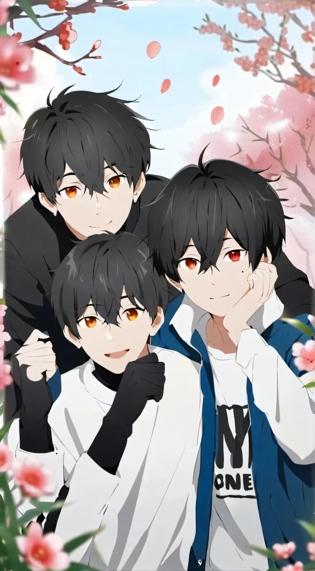 ai character: Jake,Danny, Brad background