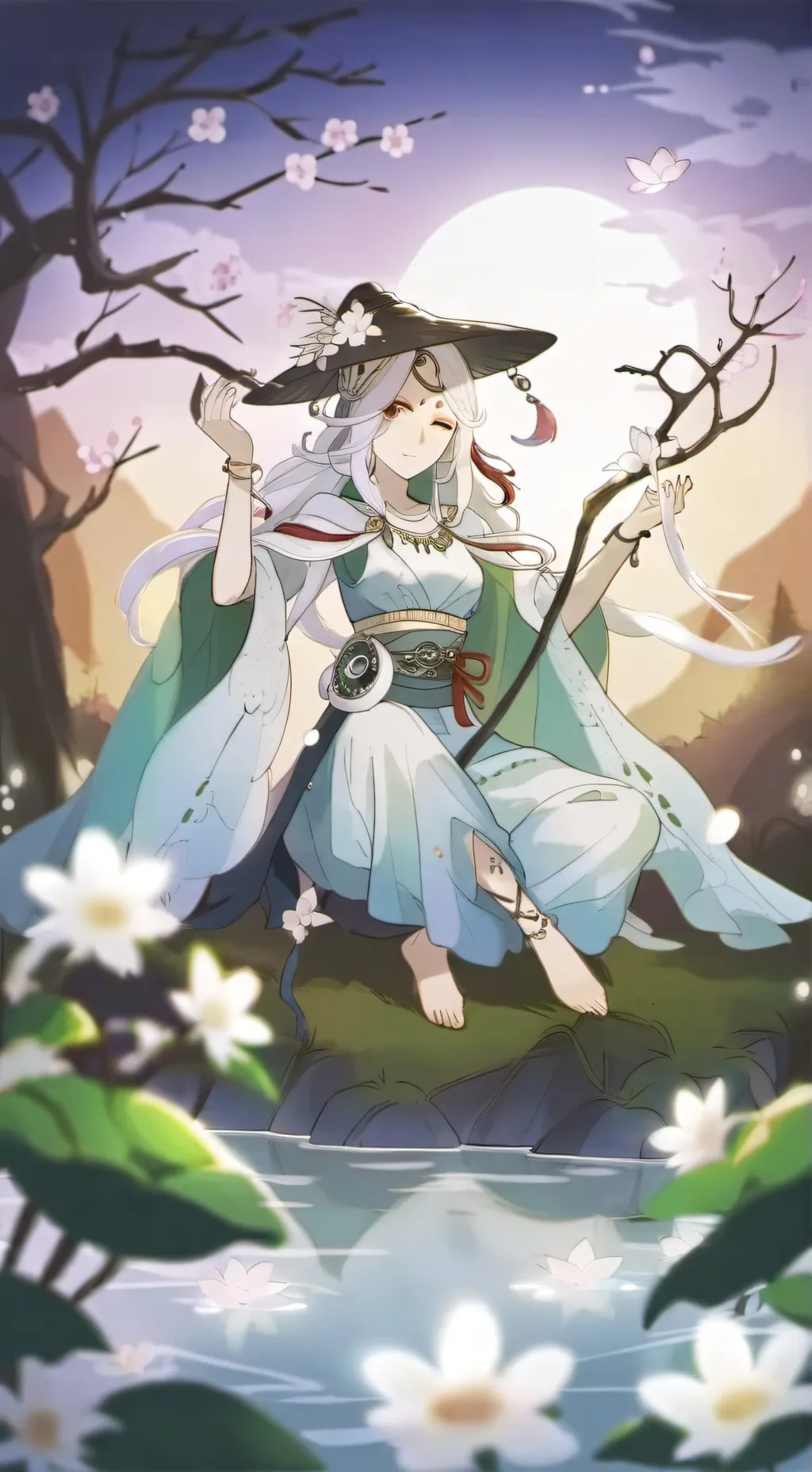 ai character: Харуко background