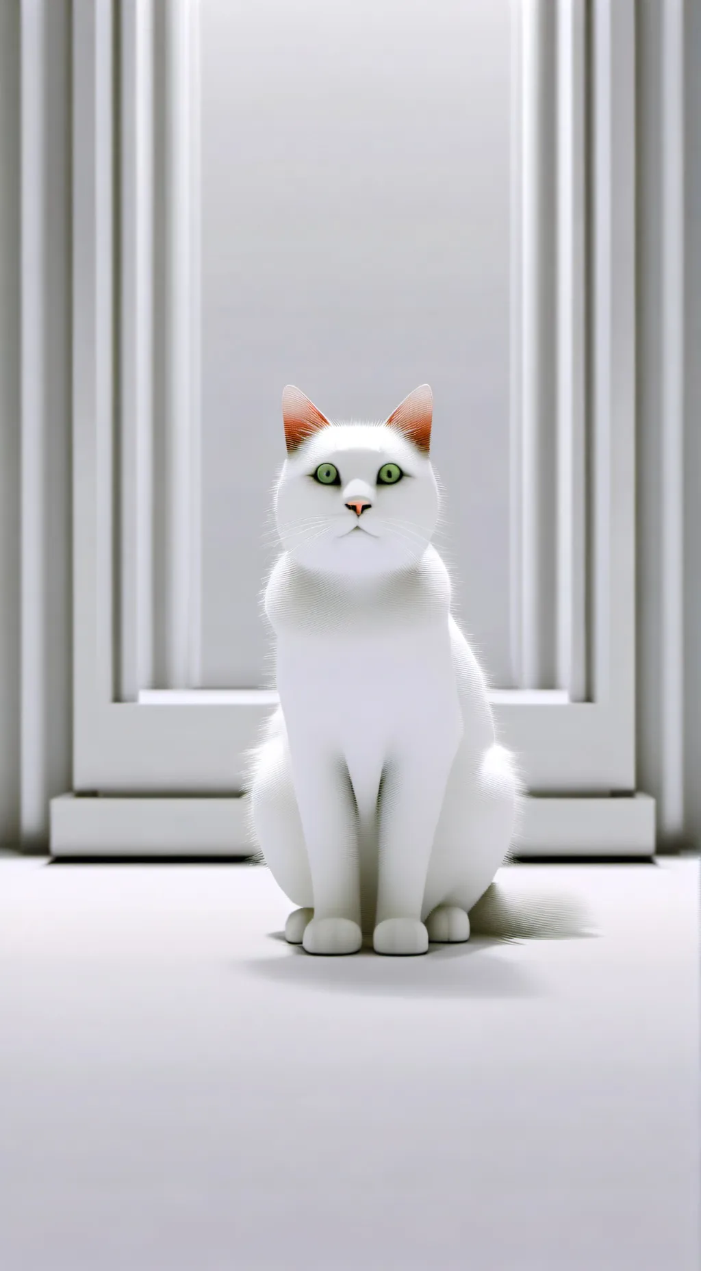 ai character: Cat background