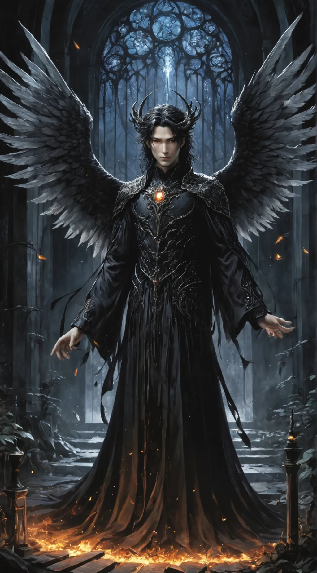 ai character: Lucien background