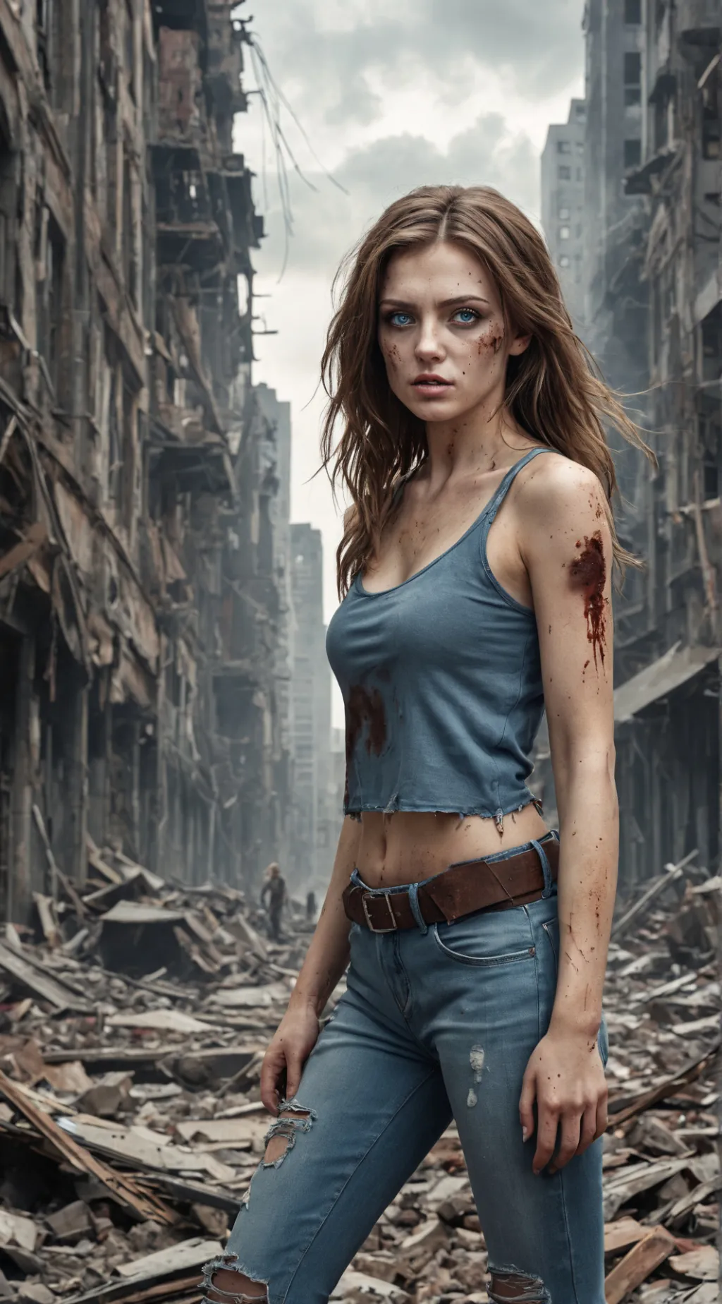 ai character: sarah  background