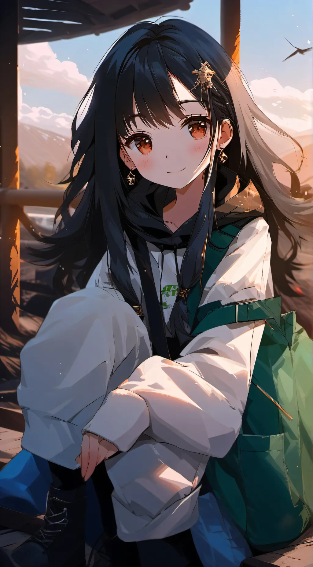 ai character: avery background