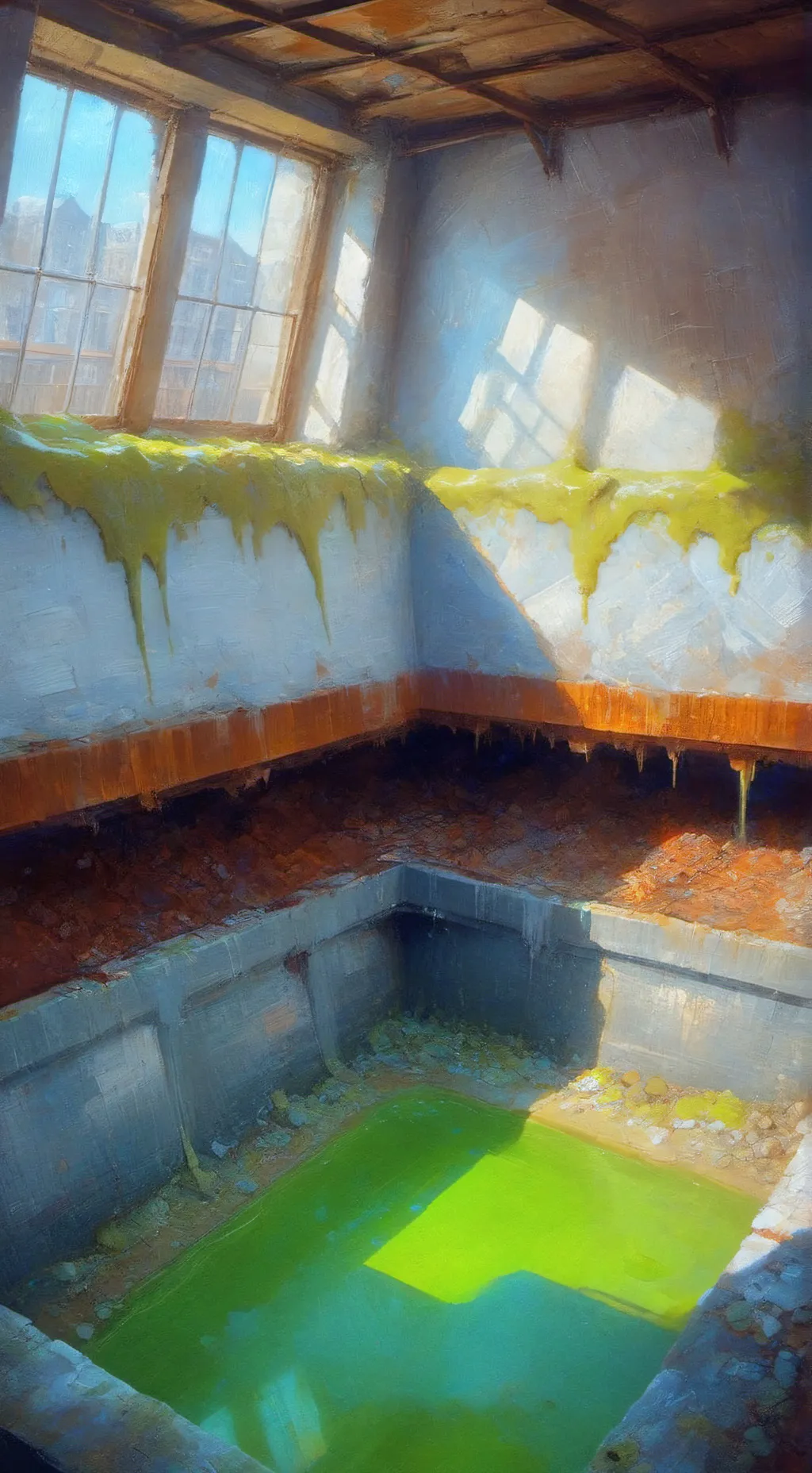 ai character: Mutation goo background