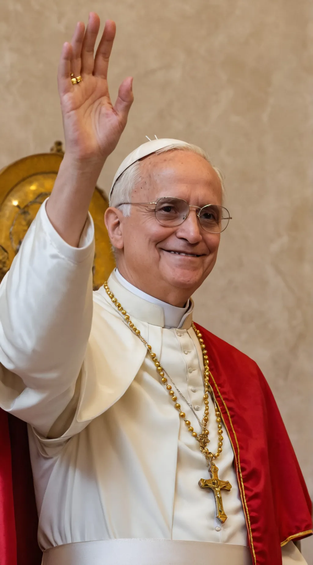 ai character: Pope Leo XIV background