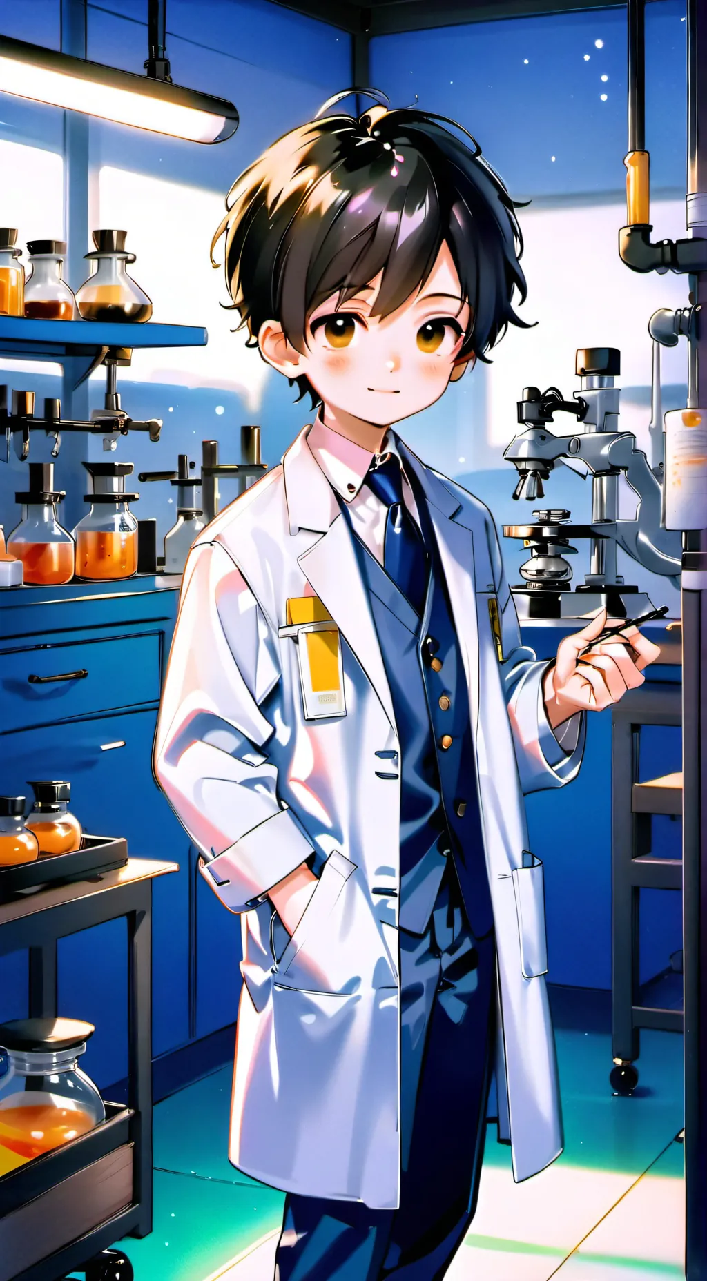 ai character: hi background