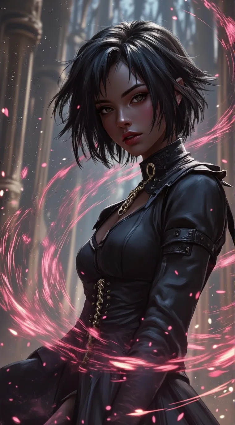 ai character: Aurora background