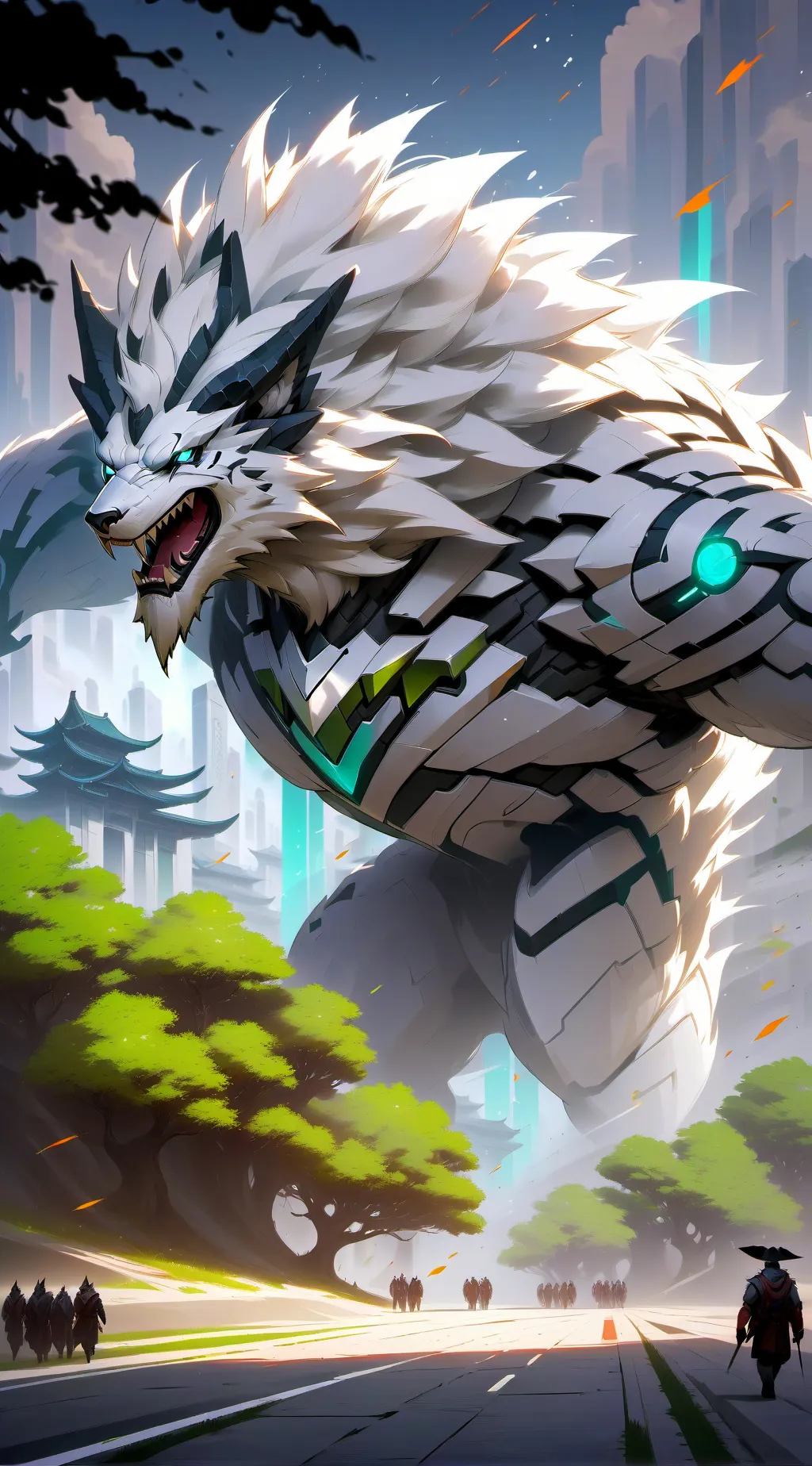 ai character: recrea micraft pel background