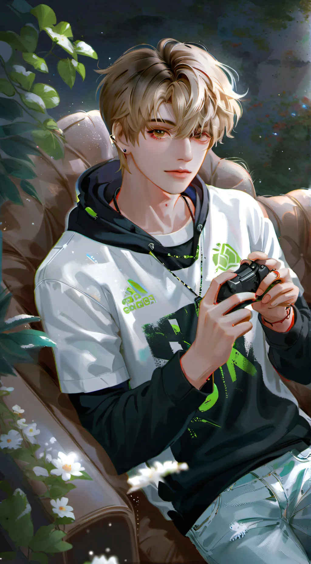 ai character: Max background