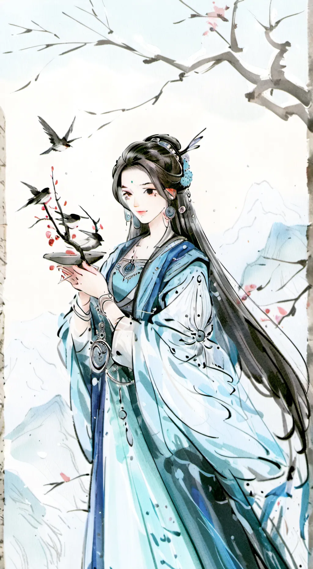 ai character: characters love u background