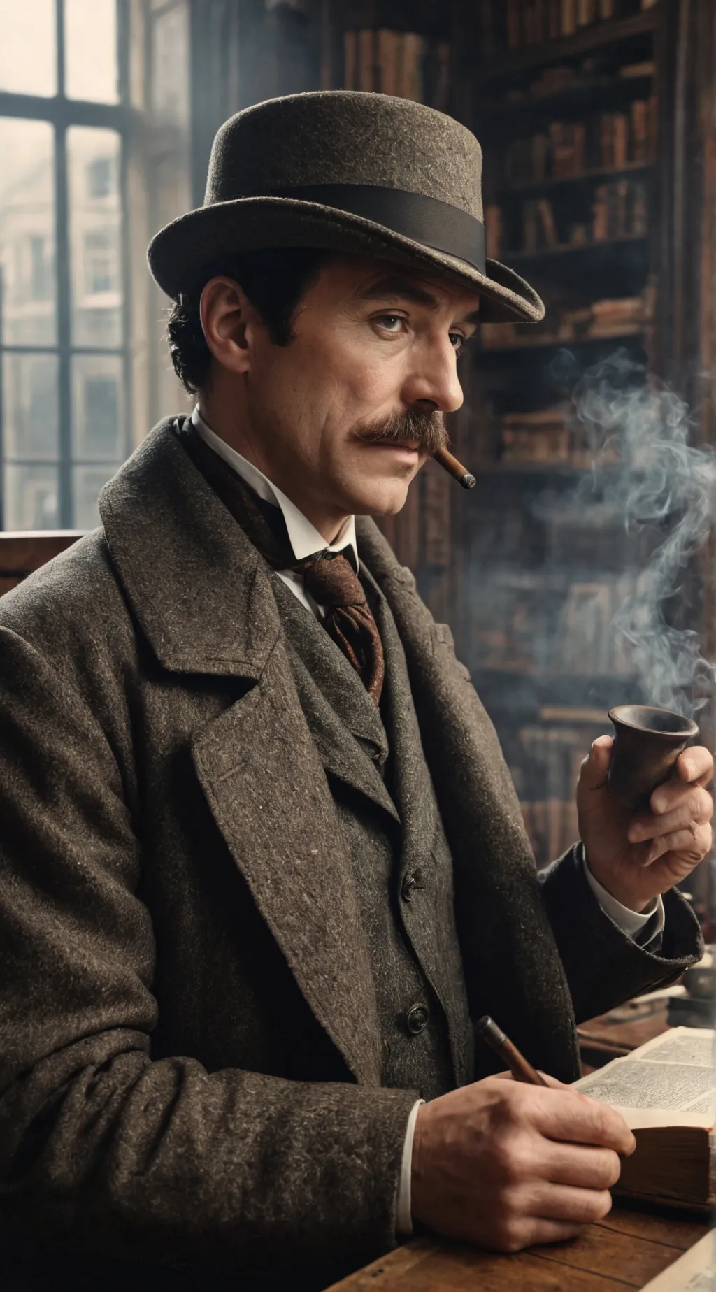 ai character: Sherlock Holmes background