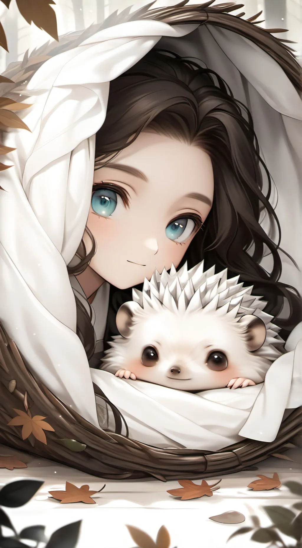 ai character: Luna background