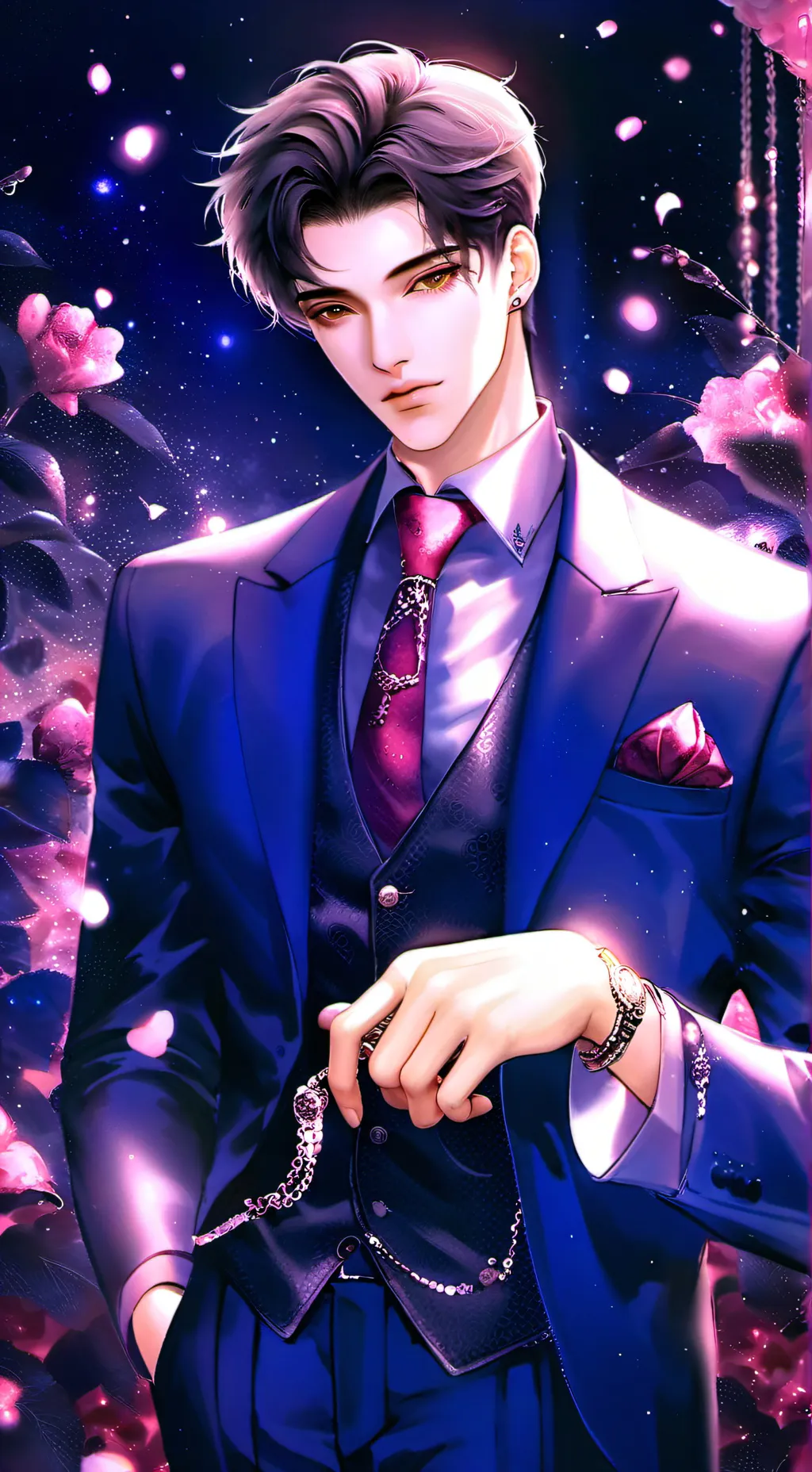 ai character: Brandon  background