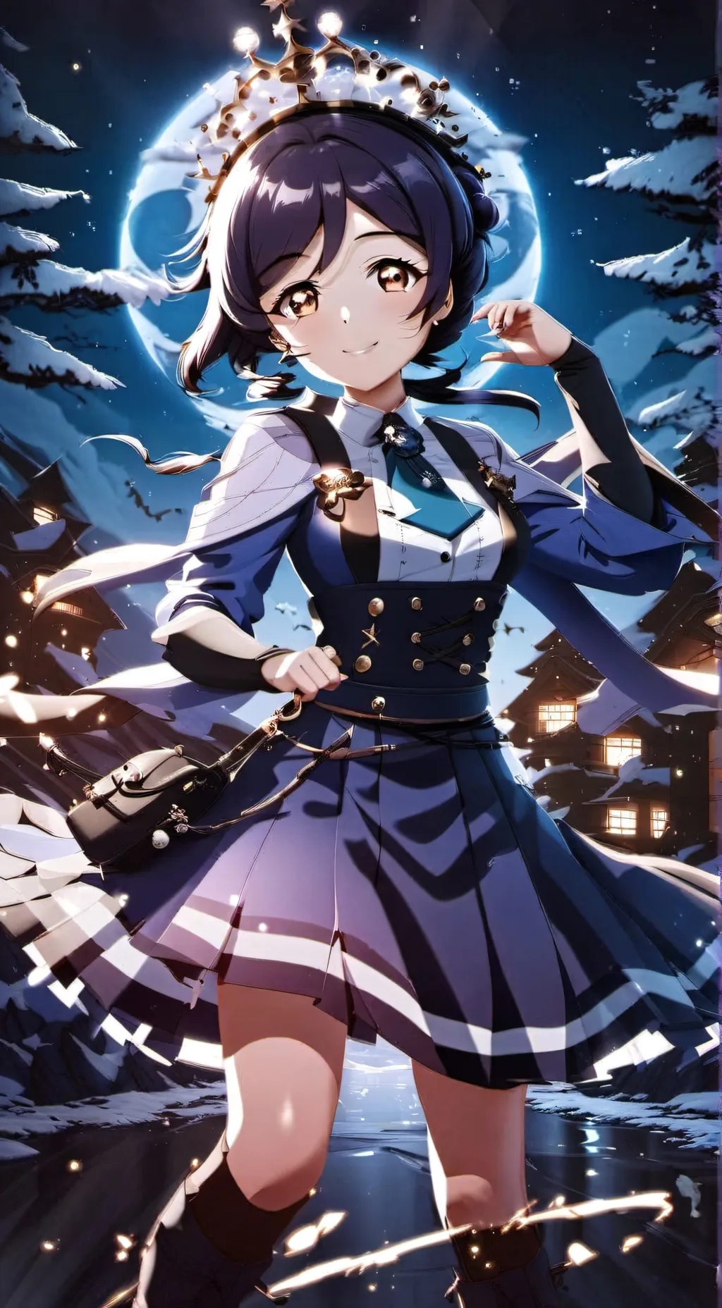 ai character: Cristal background