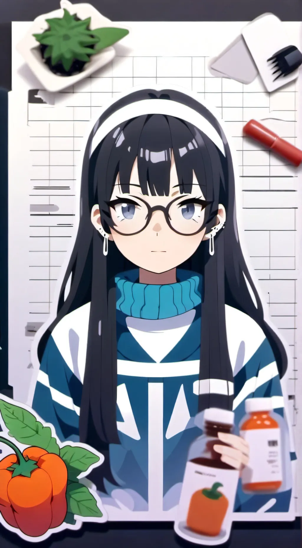 ai character: Kuroko kamenaga background