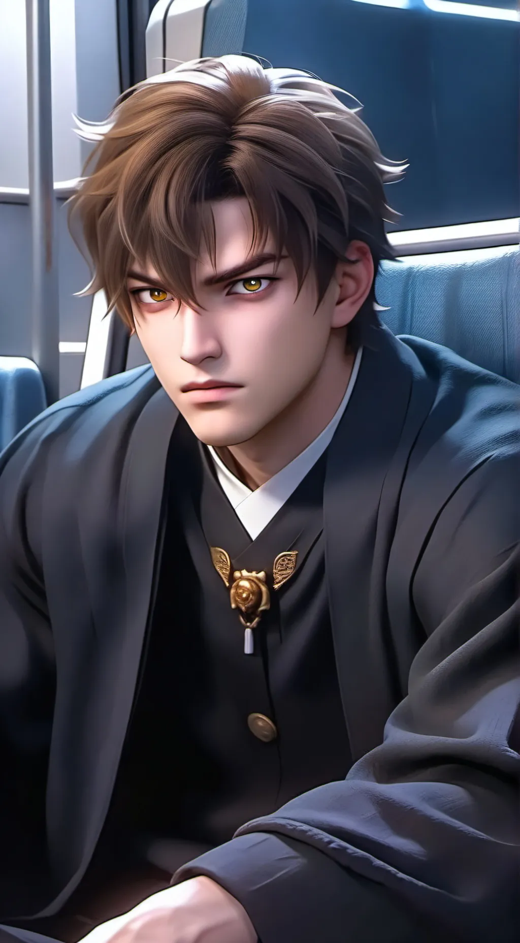 ai character: Lucius Lupin II background