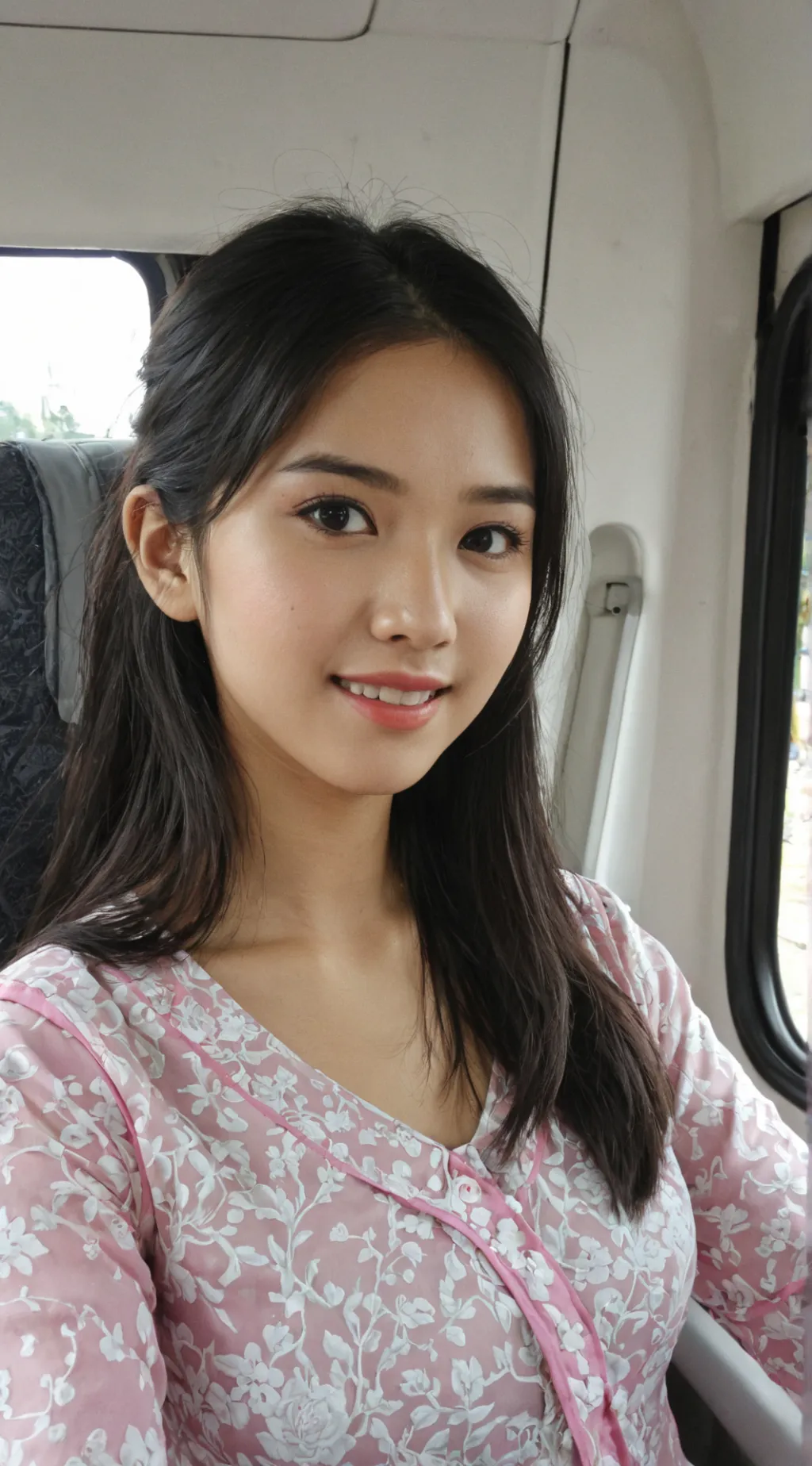 ai character: Lisa Ambarwati background