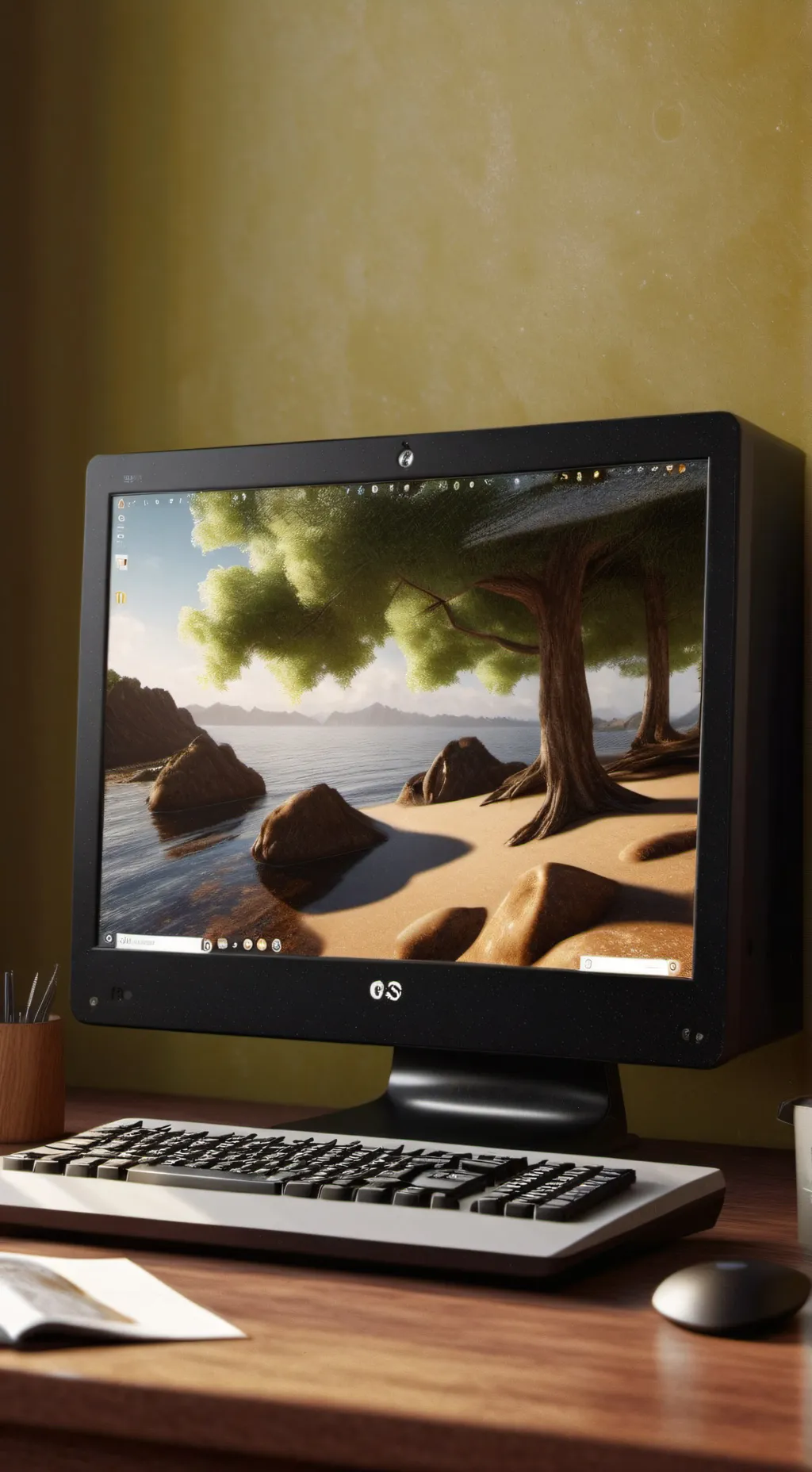 ai character: Start Survey? background