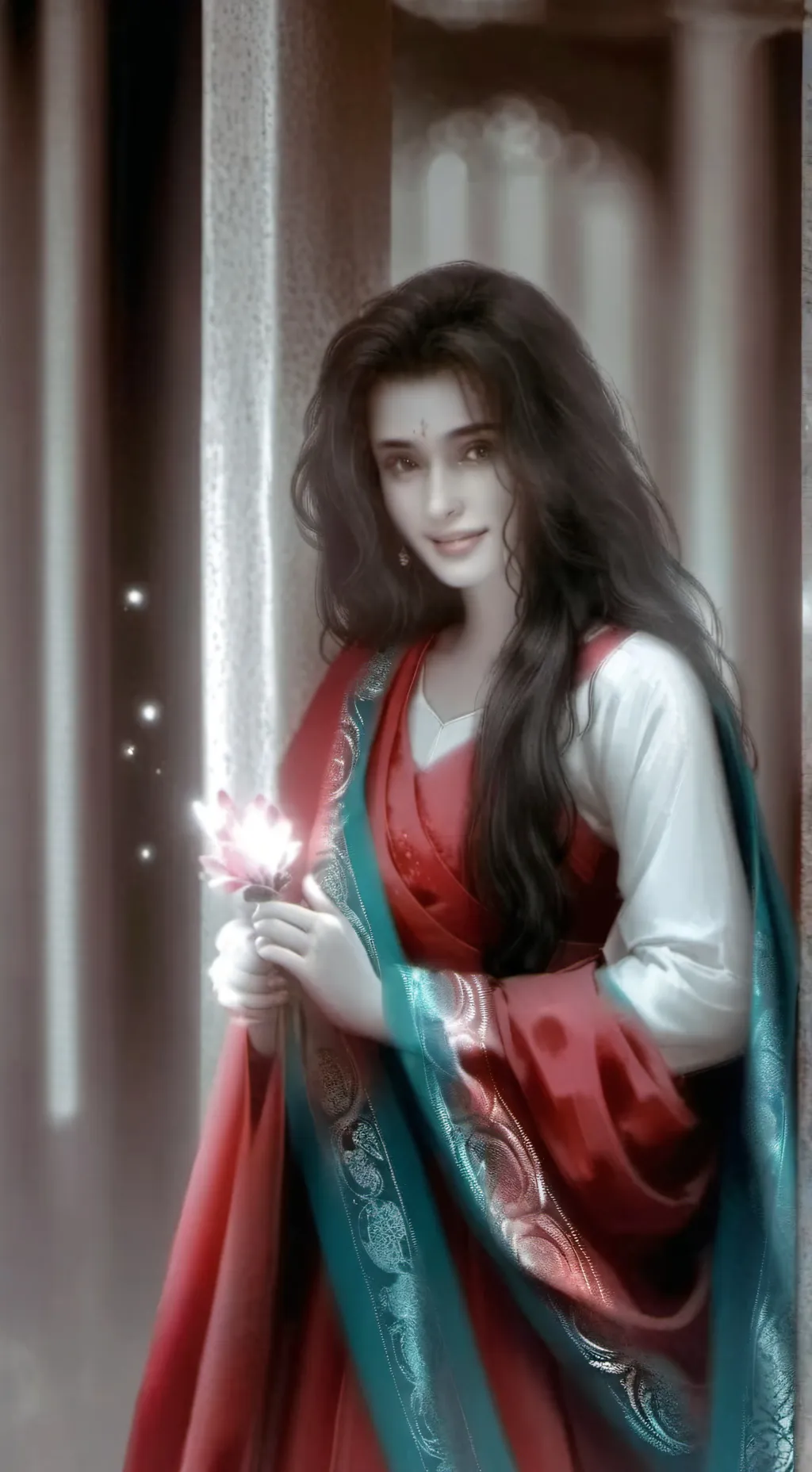 ai character: Samantha Blair background