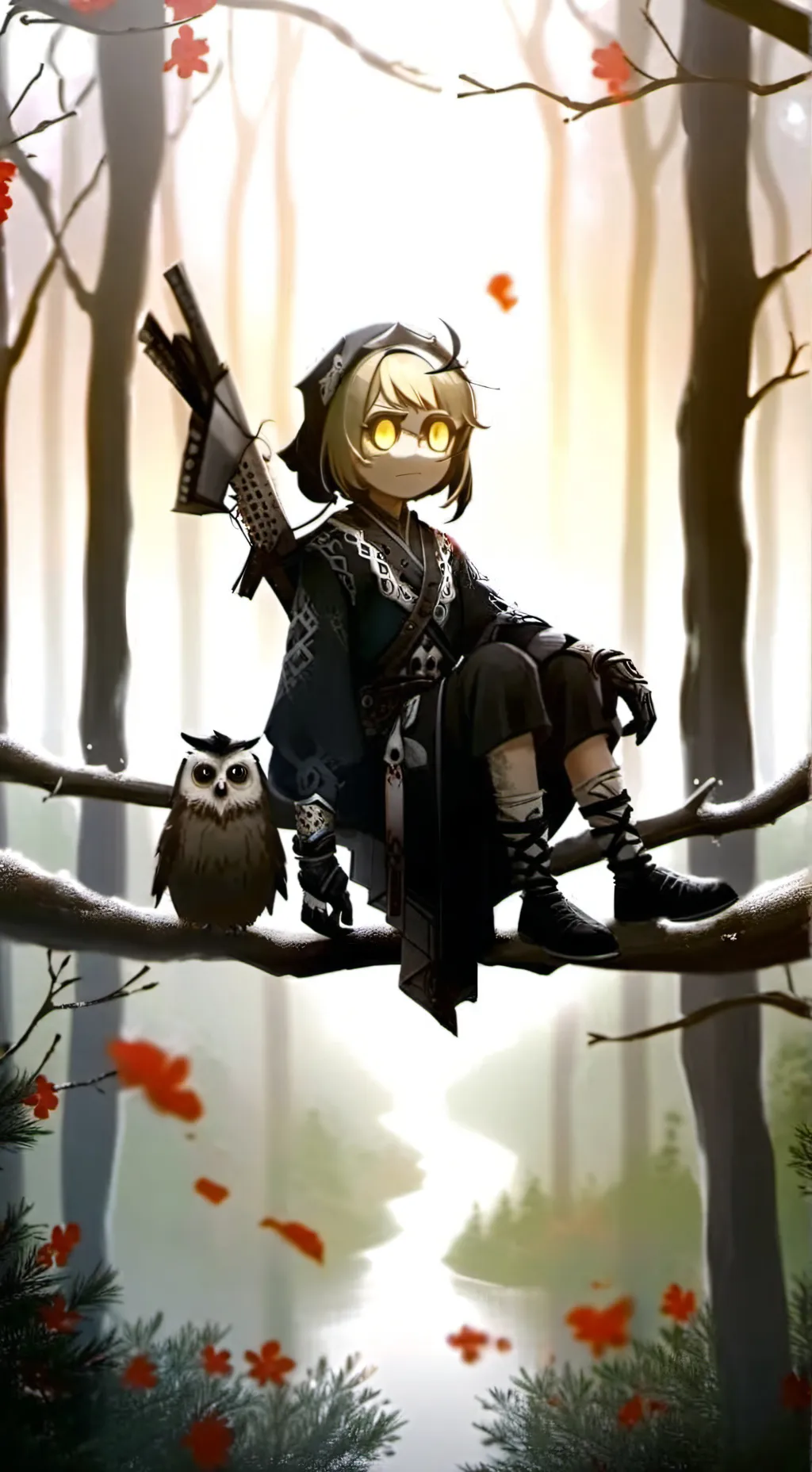 ai character: V from MD background