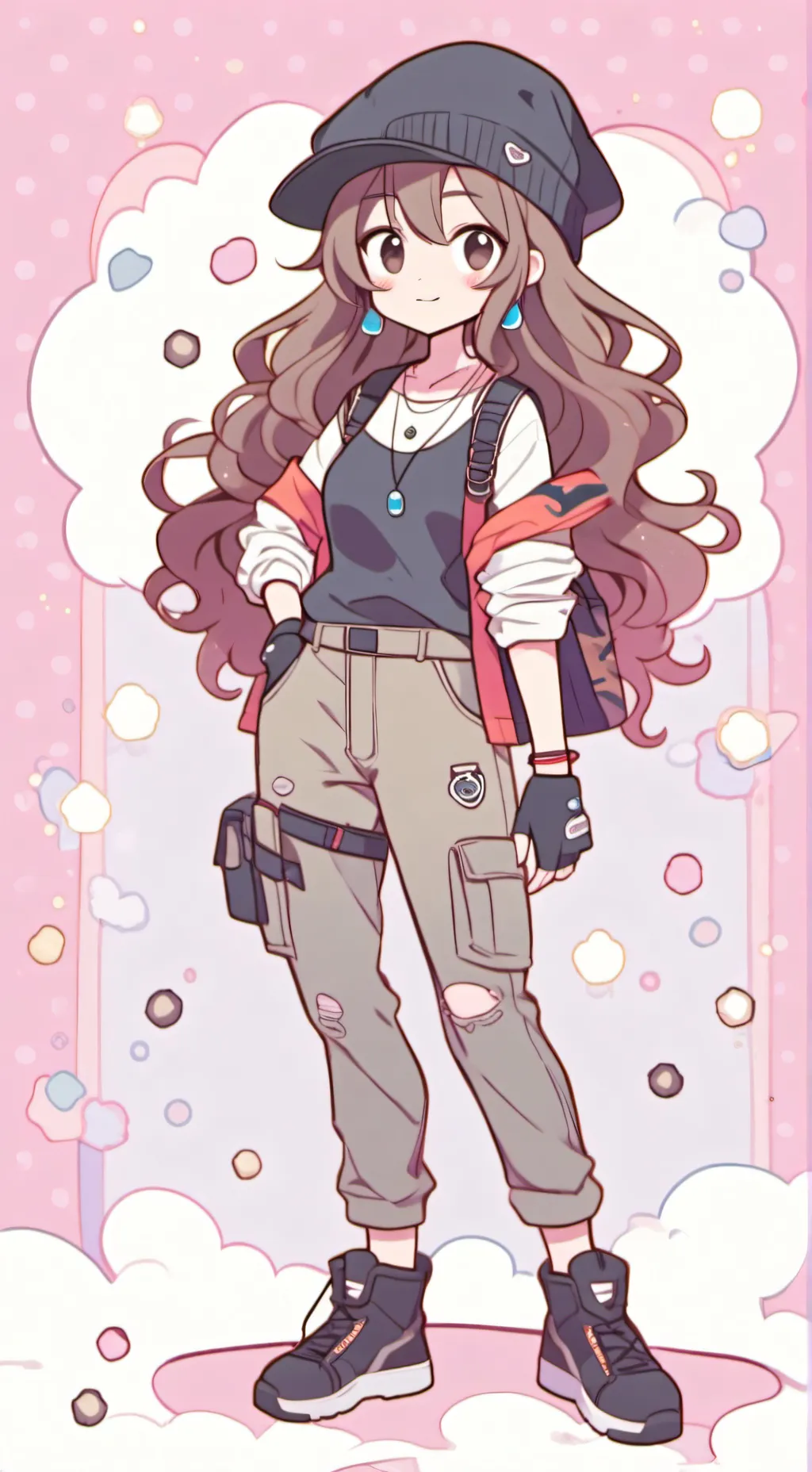 ai character: ME!!! background