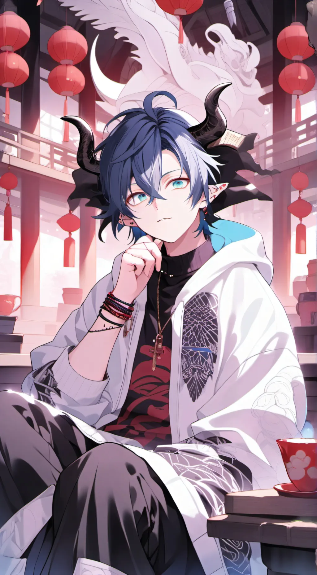 ai character: Chax background