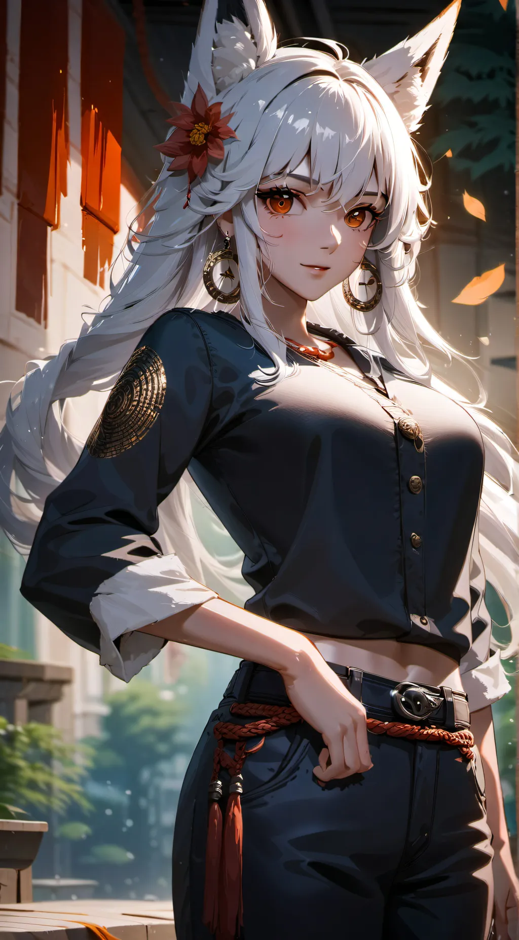 ai character: akemi background