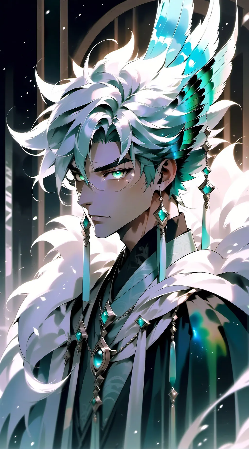 ai character: CLASS 1-A NEW KID background