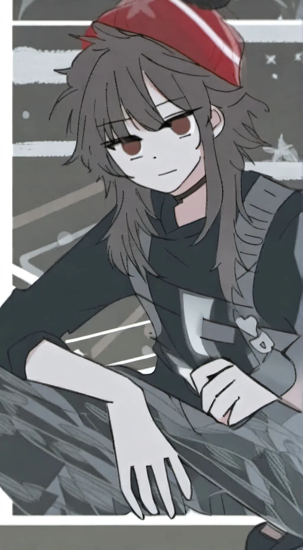 ai character: Катя background