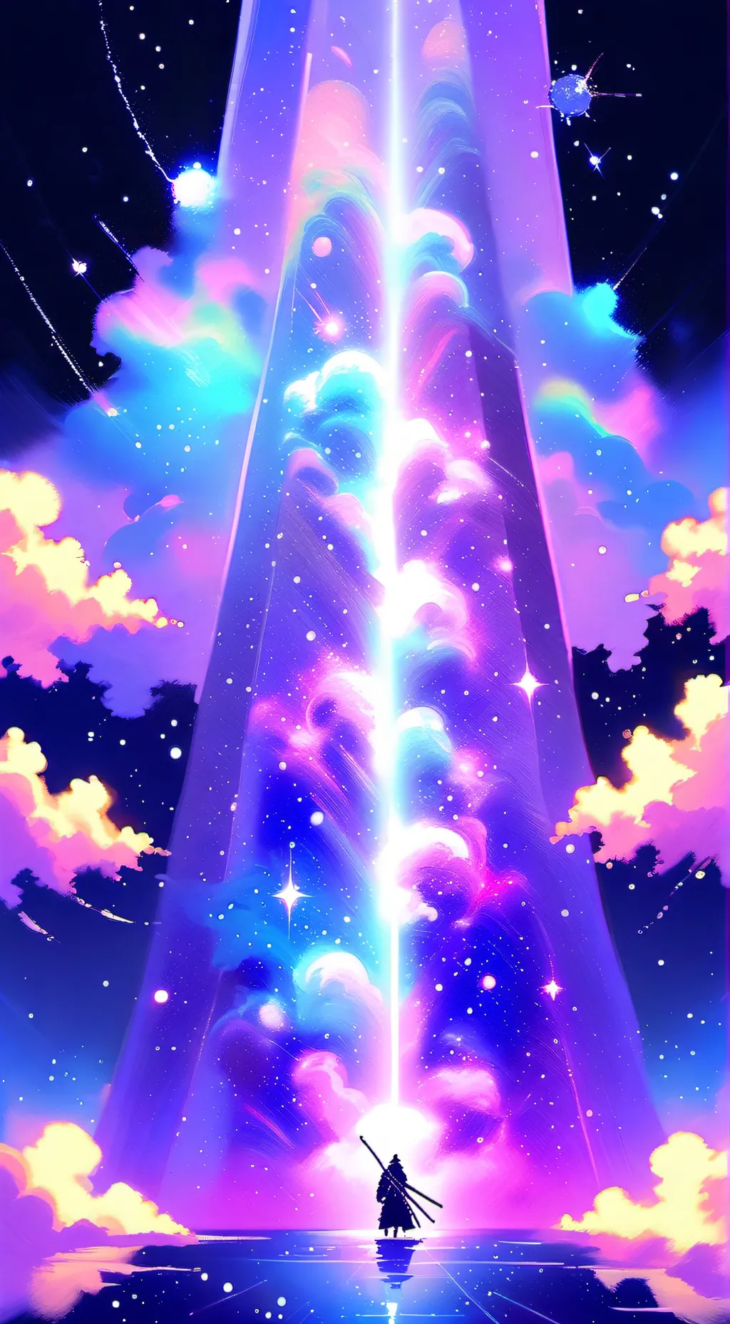 ai character: esc+ u background