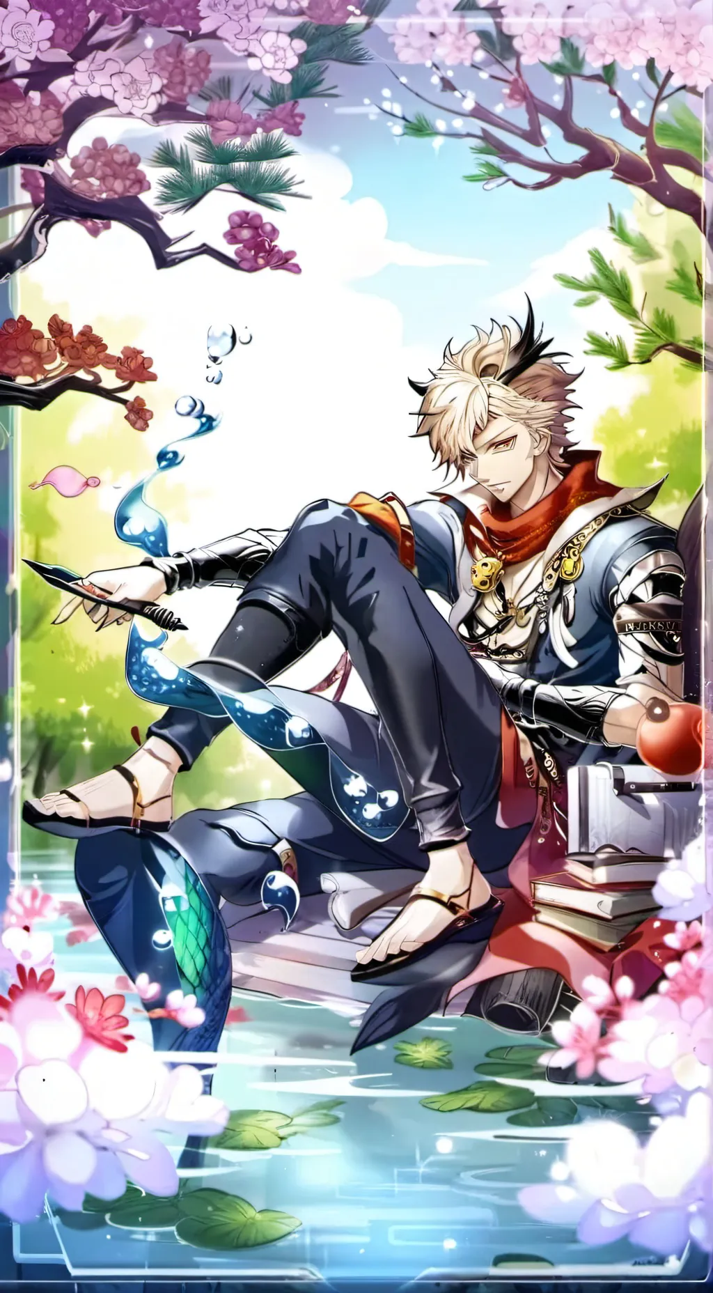 ai character: meven background