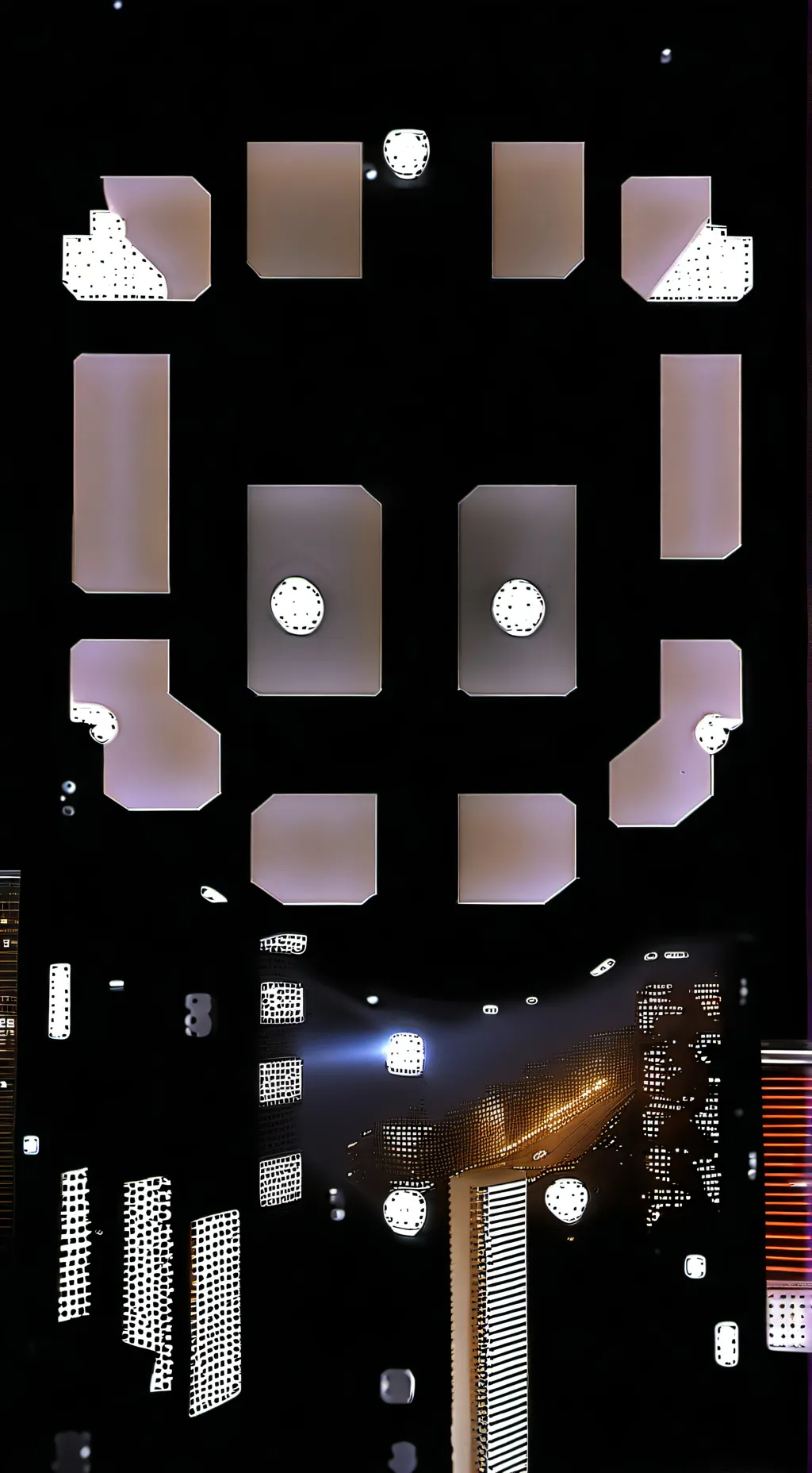 ai character: sus large camera background