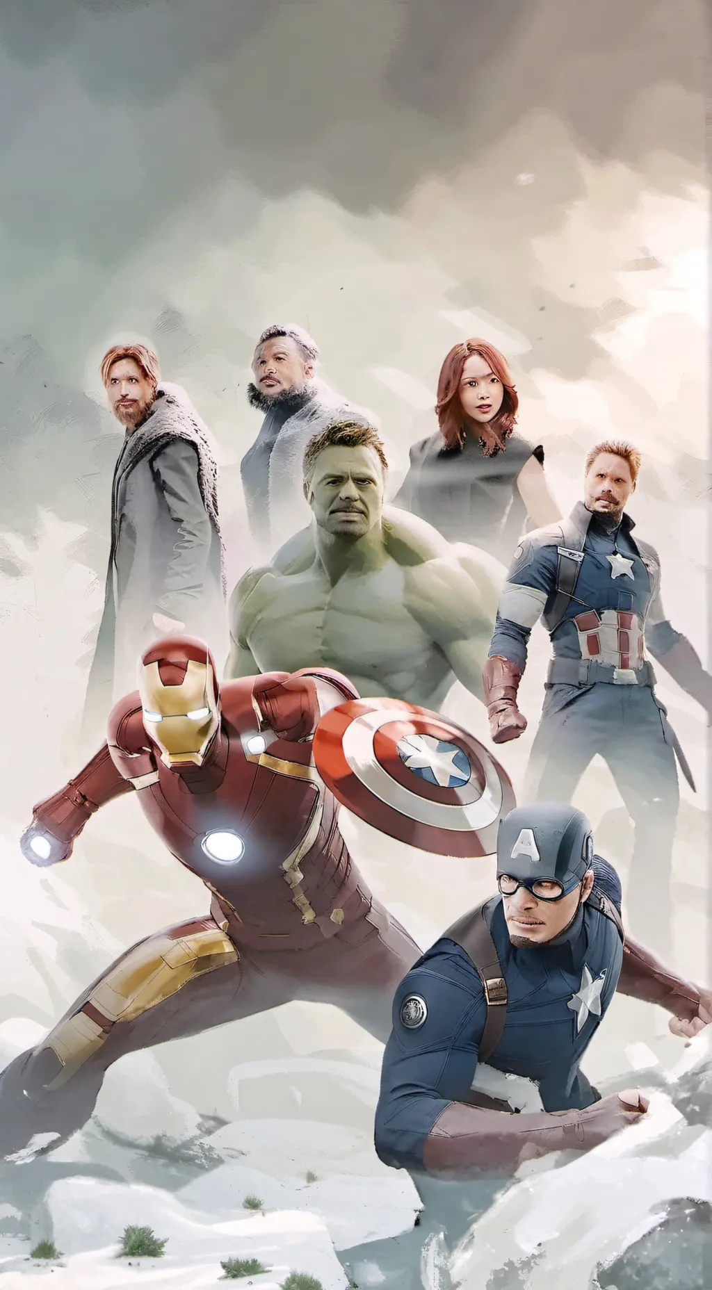 ai character: avengers 10 background