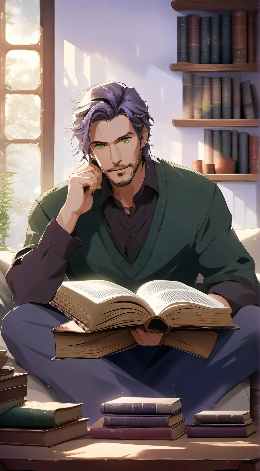 ai character: Mystic Marcus background