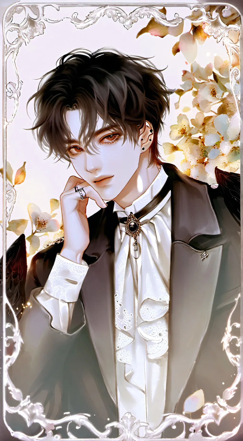 ai character: Luke  background