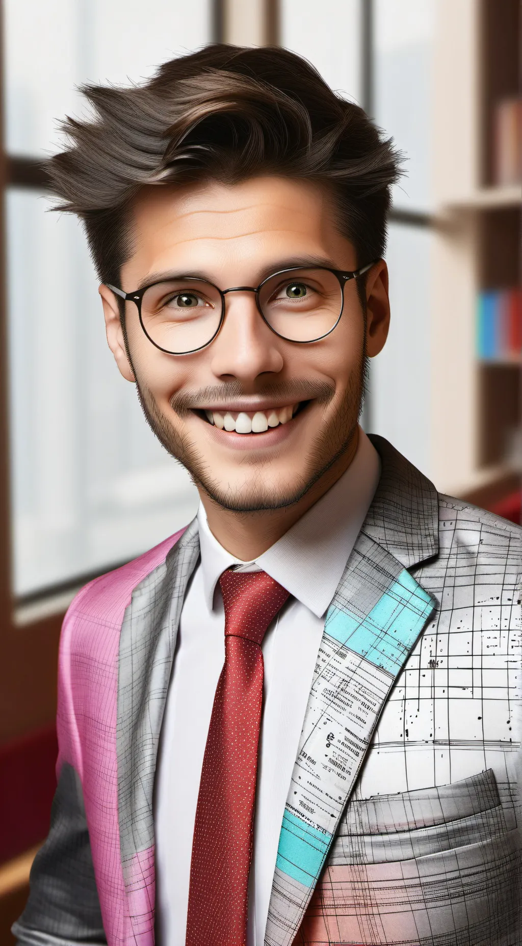 ai character: Prof. MemeMythos background