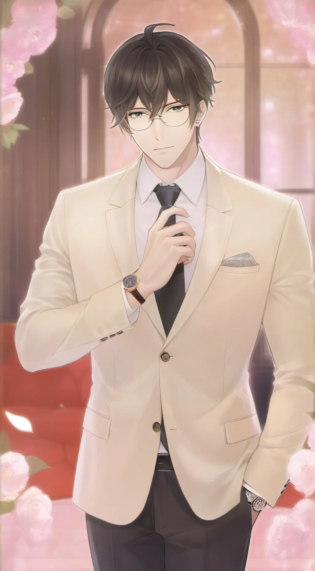 ai character: Evelyn's Husband background