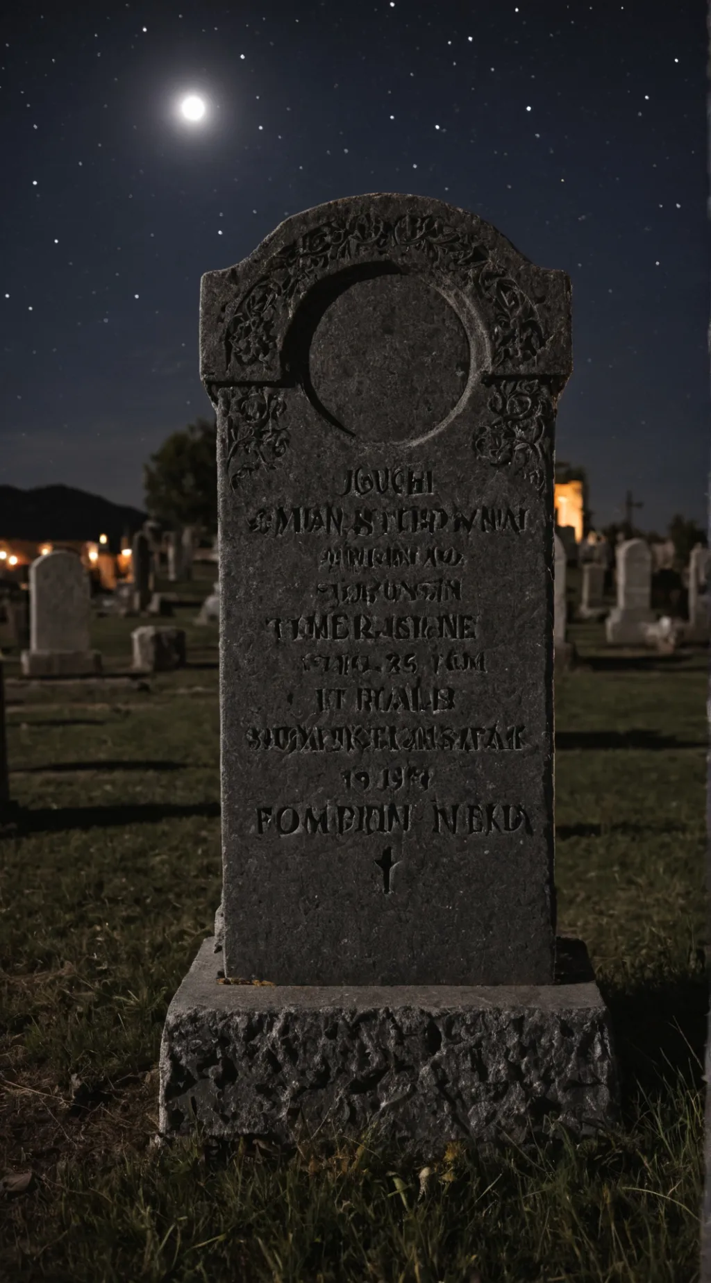 ai character: Brave the Grave  background