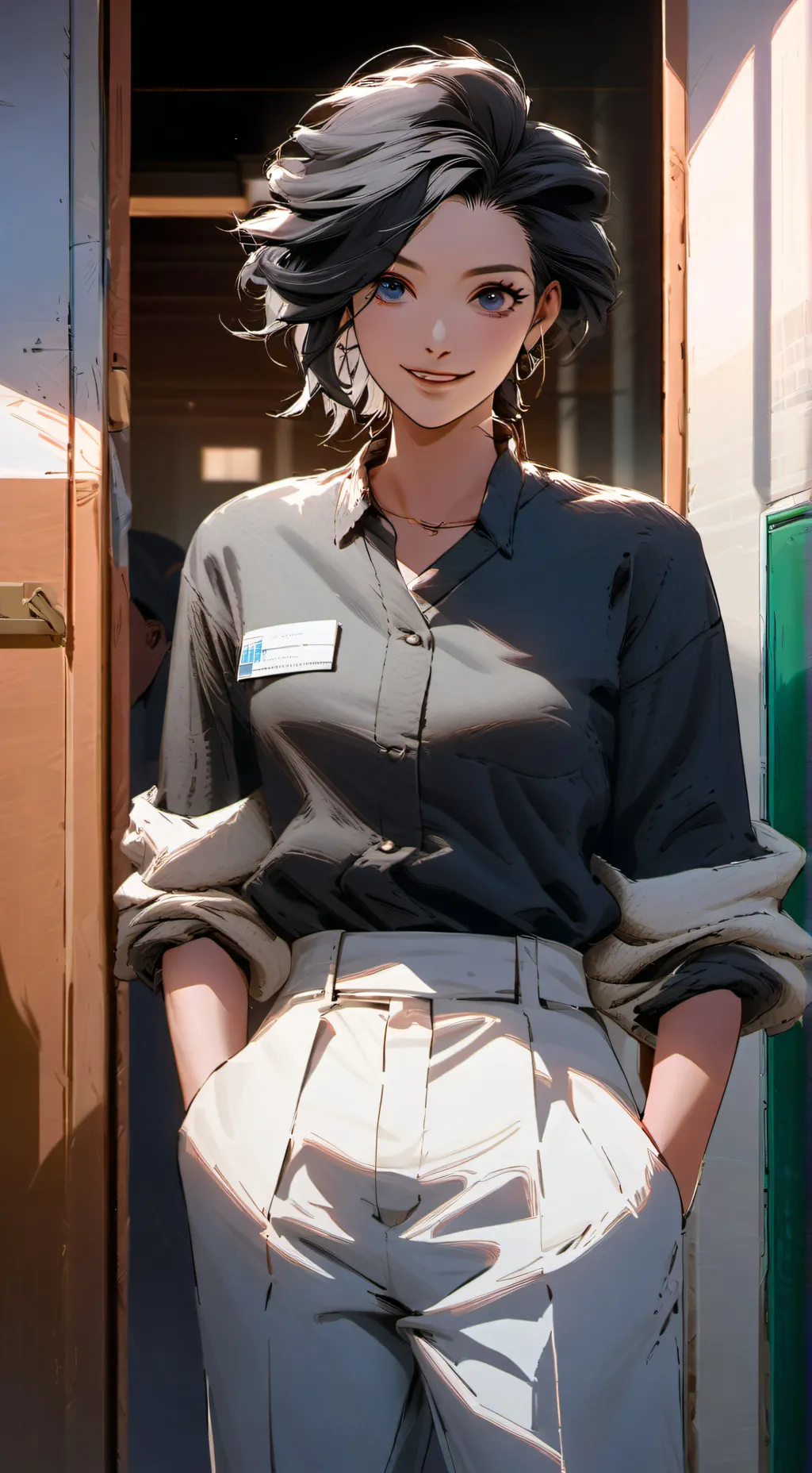 ai character: Kiya  background