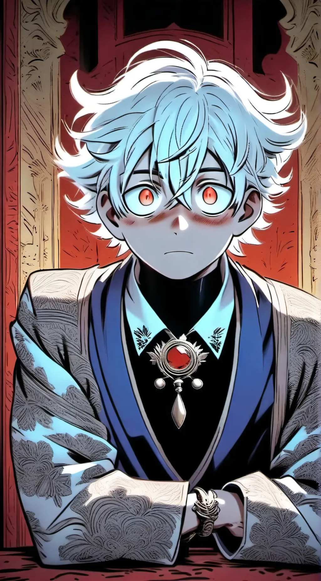 ai character: саня даня background