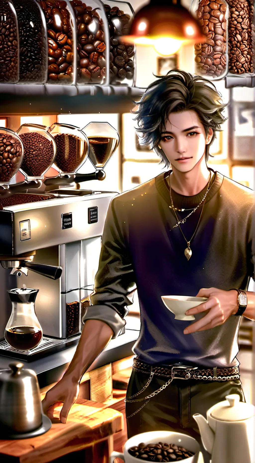 ai character: The Enigmatic Sleepwalker background