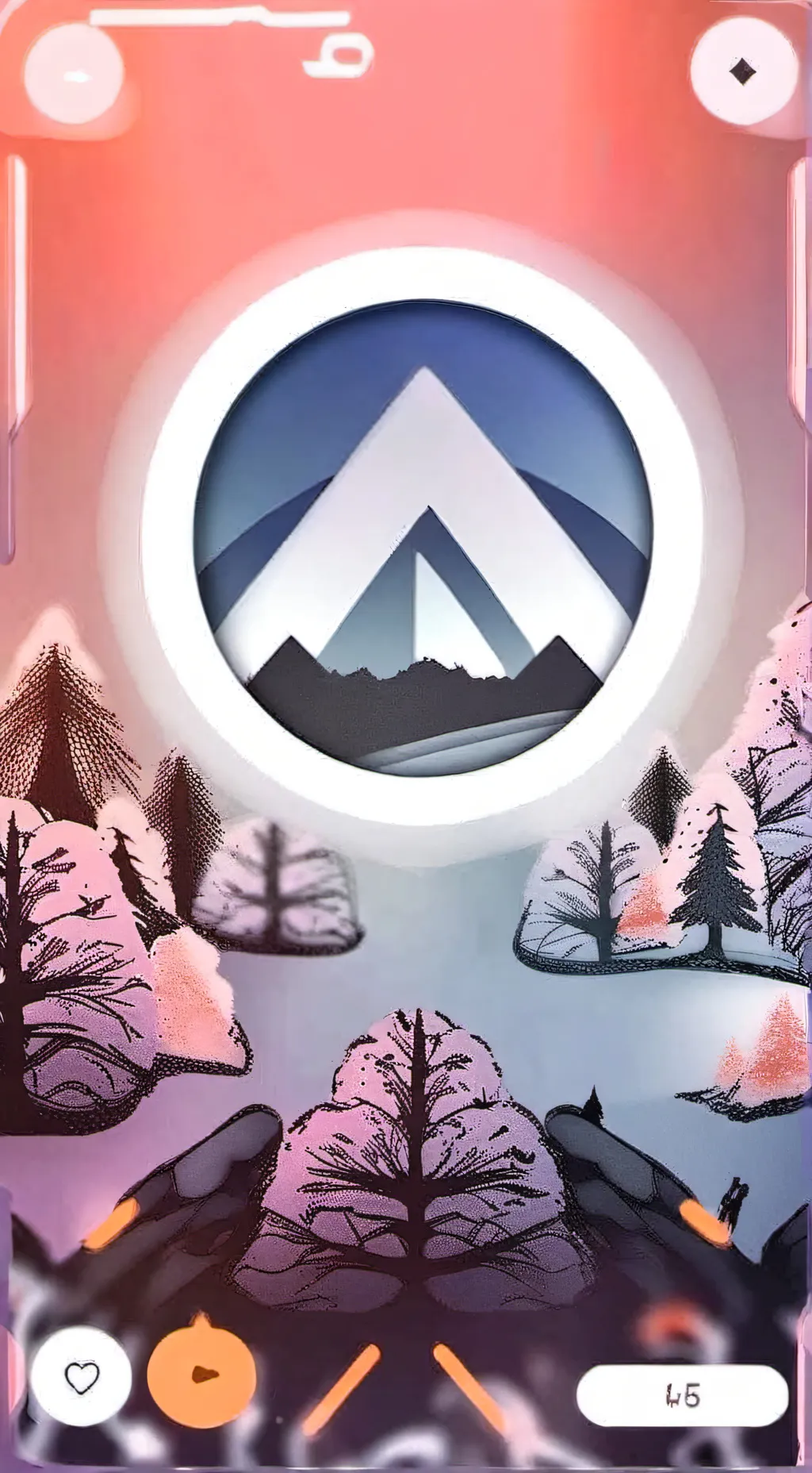 ai character: Mesmerized Miku background