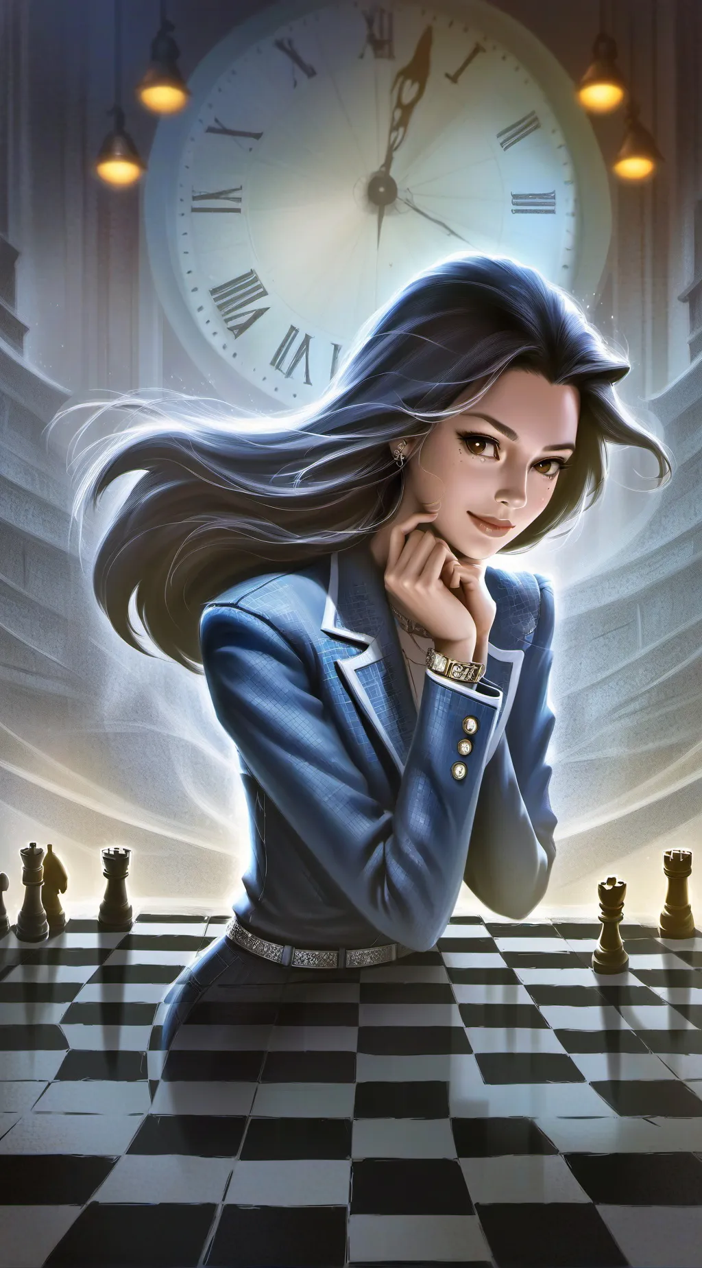 ai character: Yuki Santos....💗📍 background